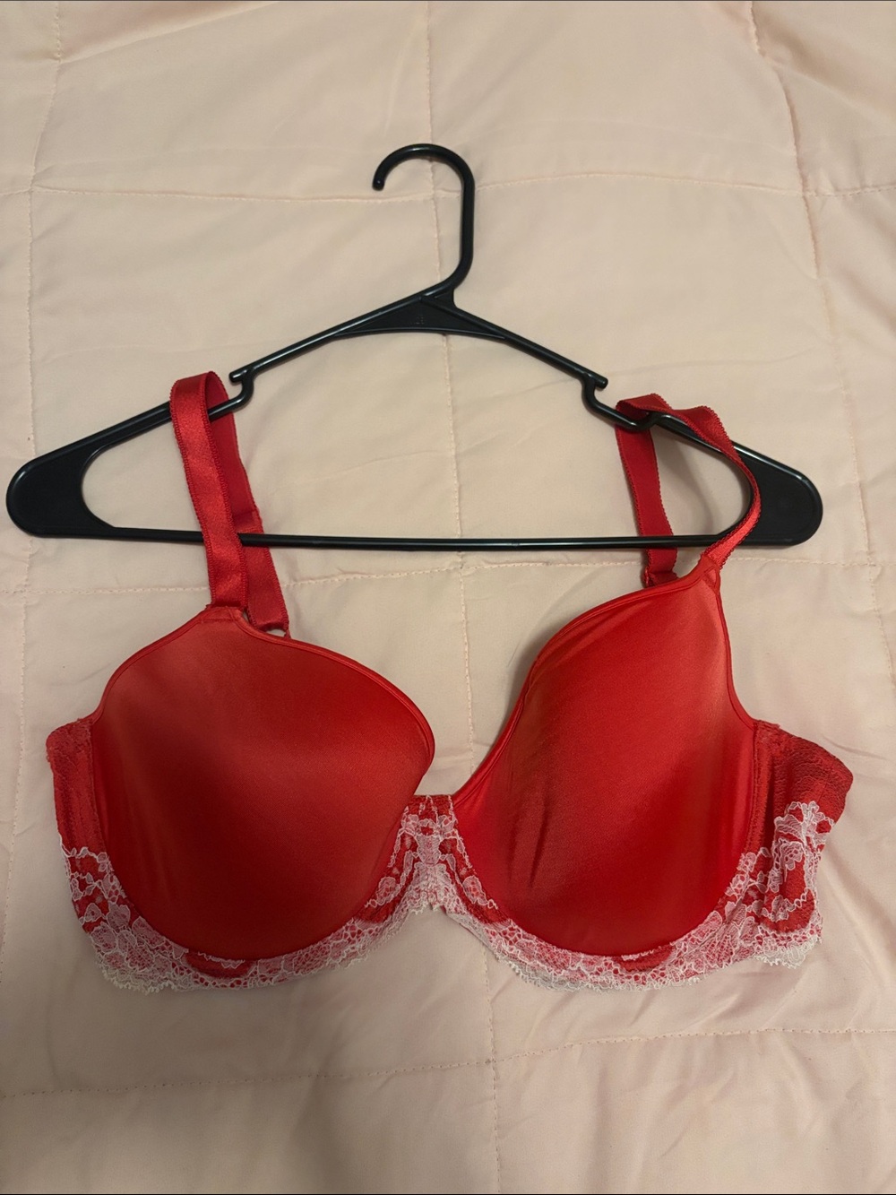 Wacoal Red Lace-Trim Underwire Bra - Women Intimates & Sleepwear